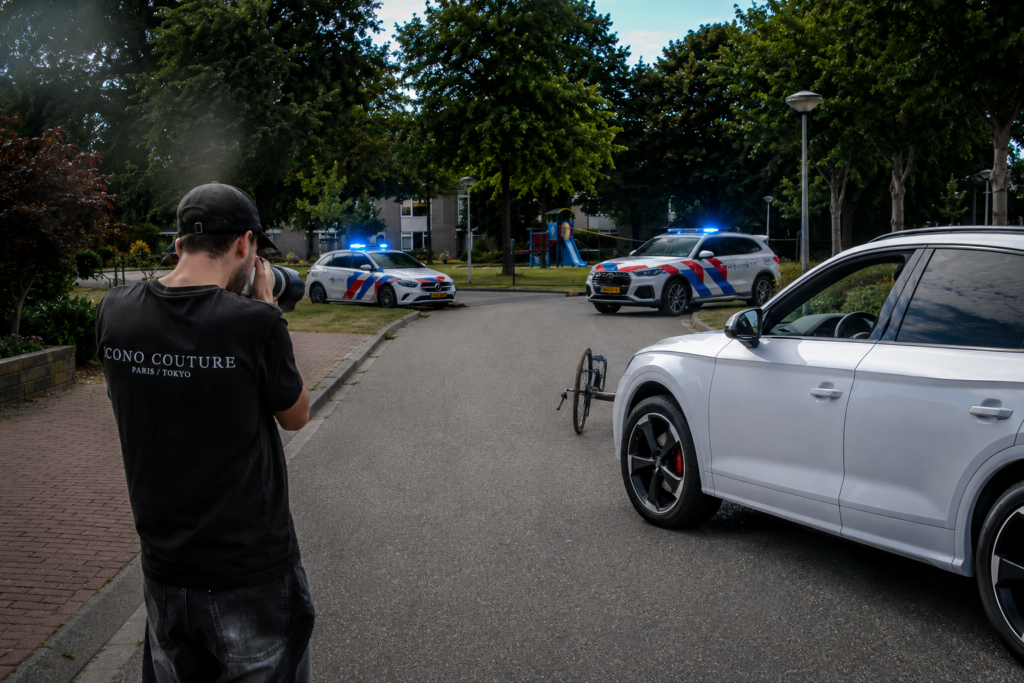 Aanrijding Letsel. Gebruik AI: Politie Voertuigen toegevoegd