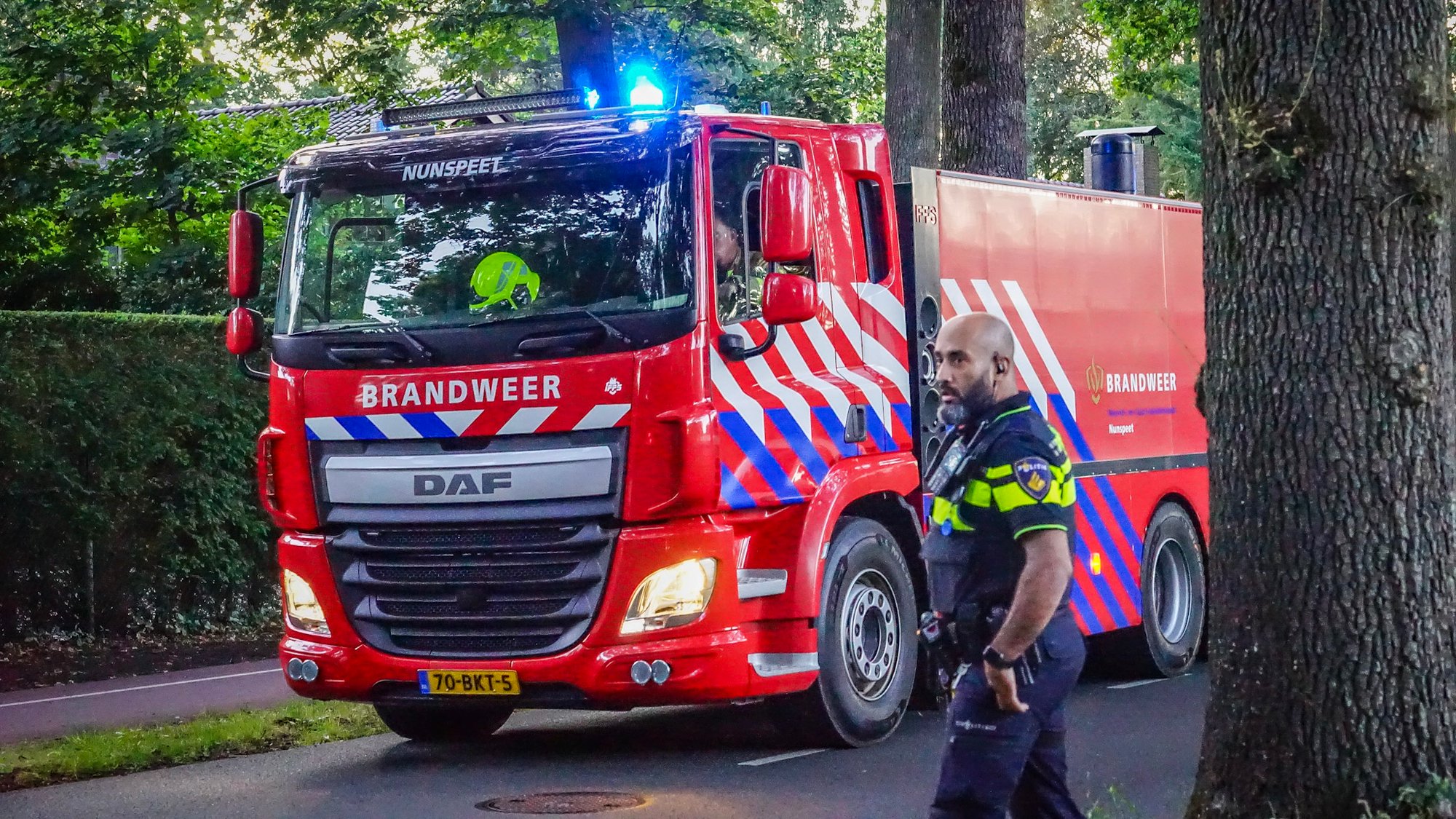 Middelbrand in kantoorpand aan F.A. Molijnlaan in Nunspeet