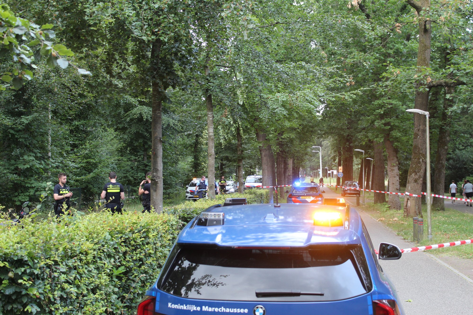 Motorrijder gewond na botsing tegen boom op Krakelingweg in Zeist