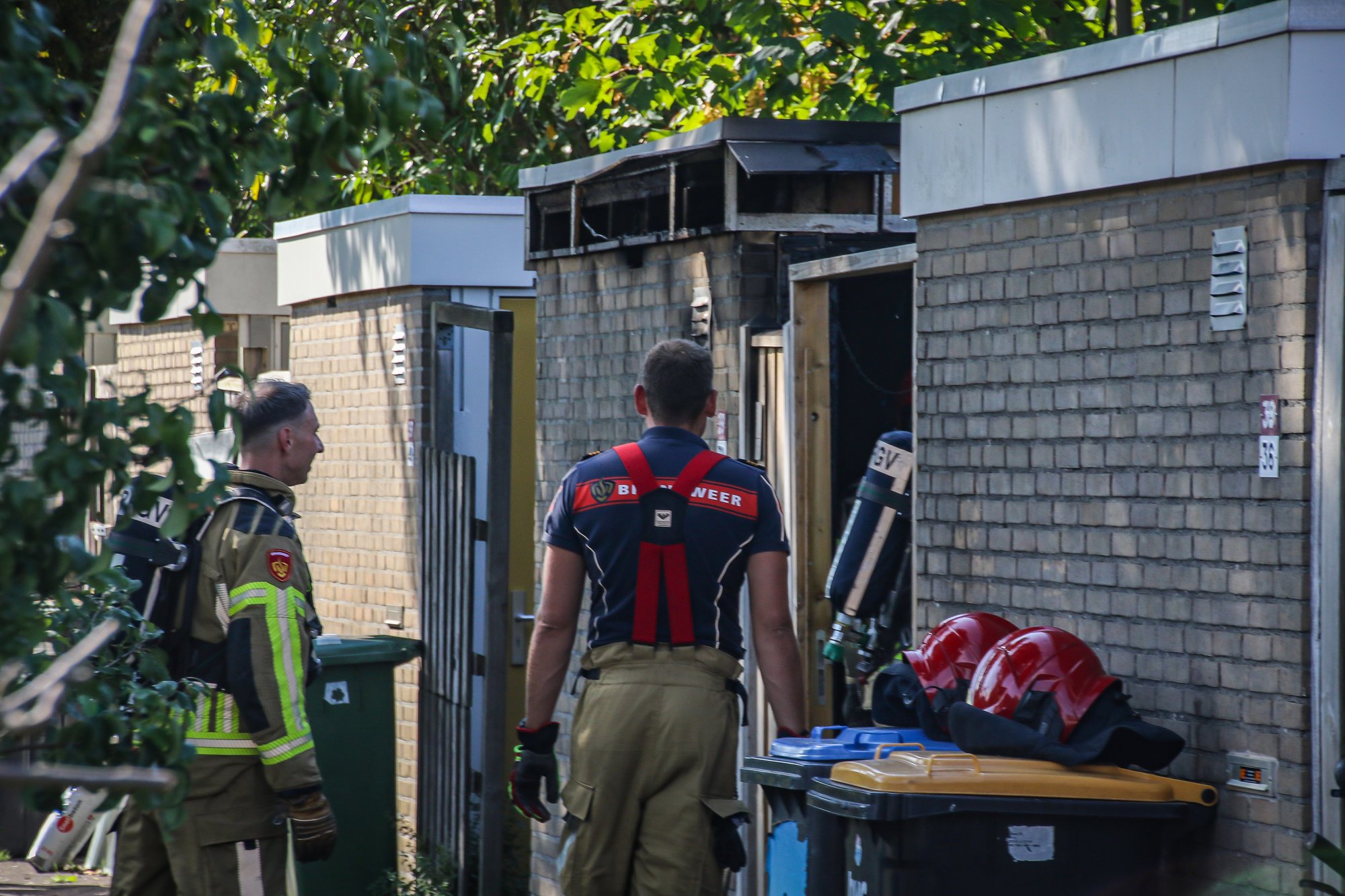 Schuurtje volledig afgebrand bij brand aan Schouw in Lelystad