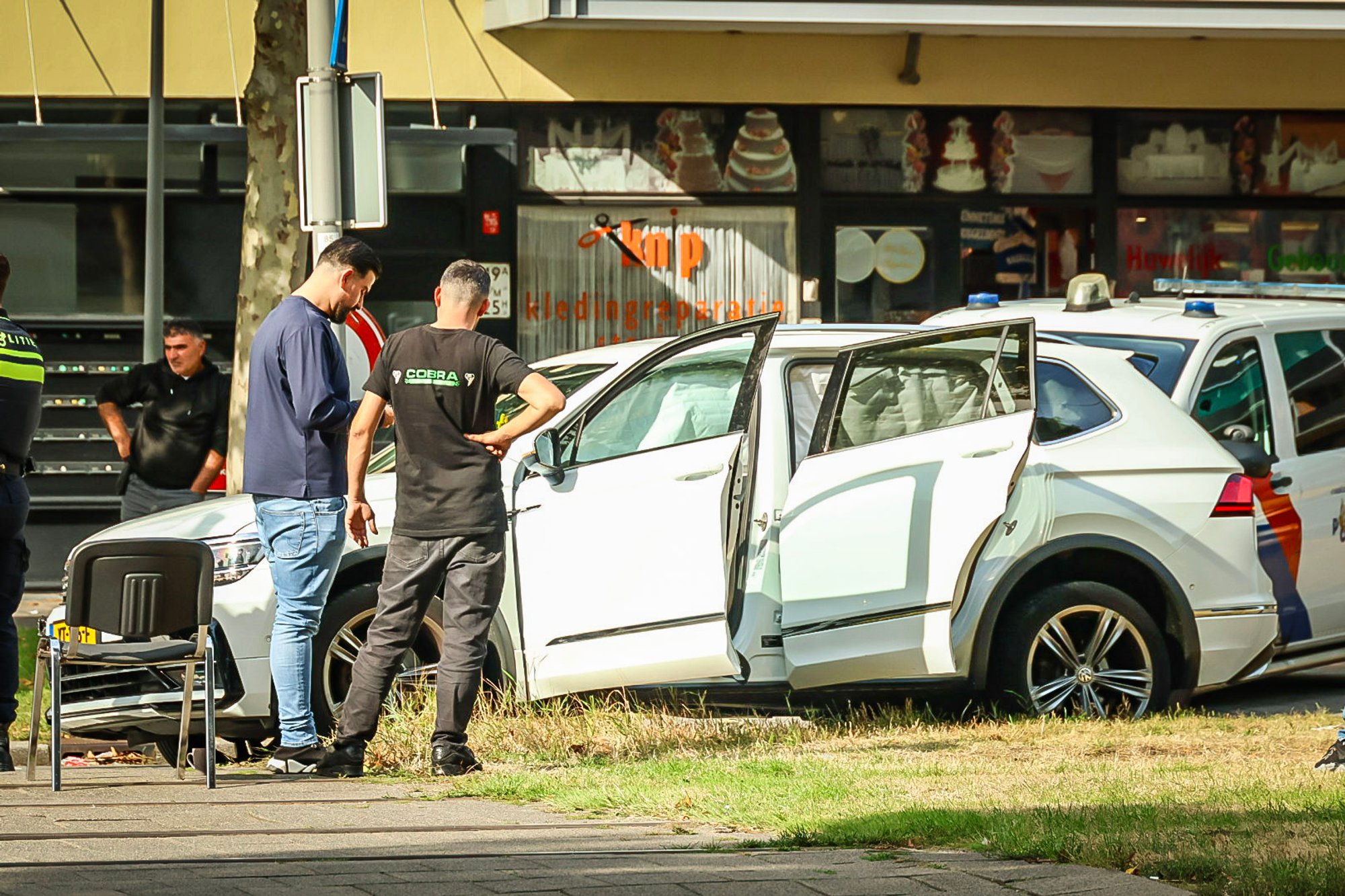 Twee auto’s beschadigd bij ongeval op Putselaan in Rotterdam