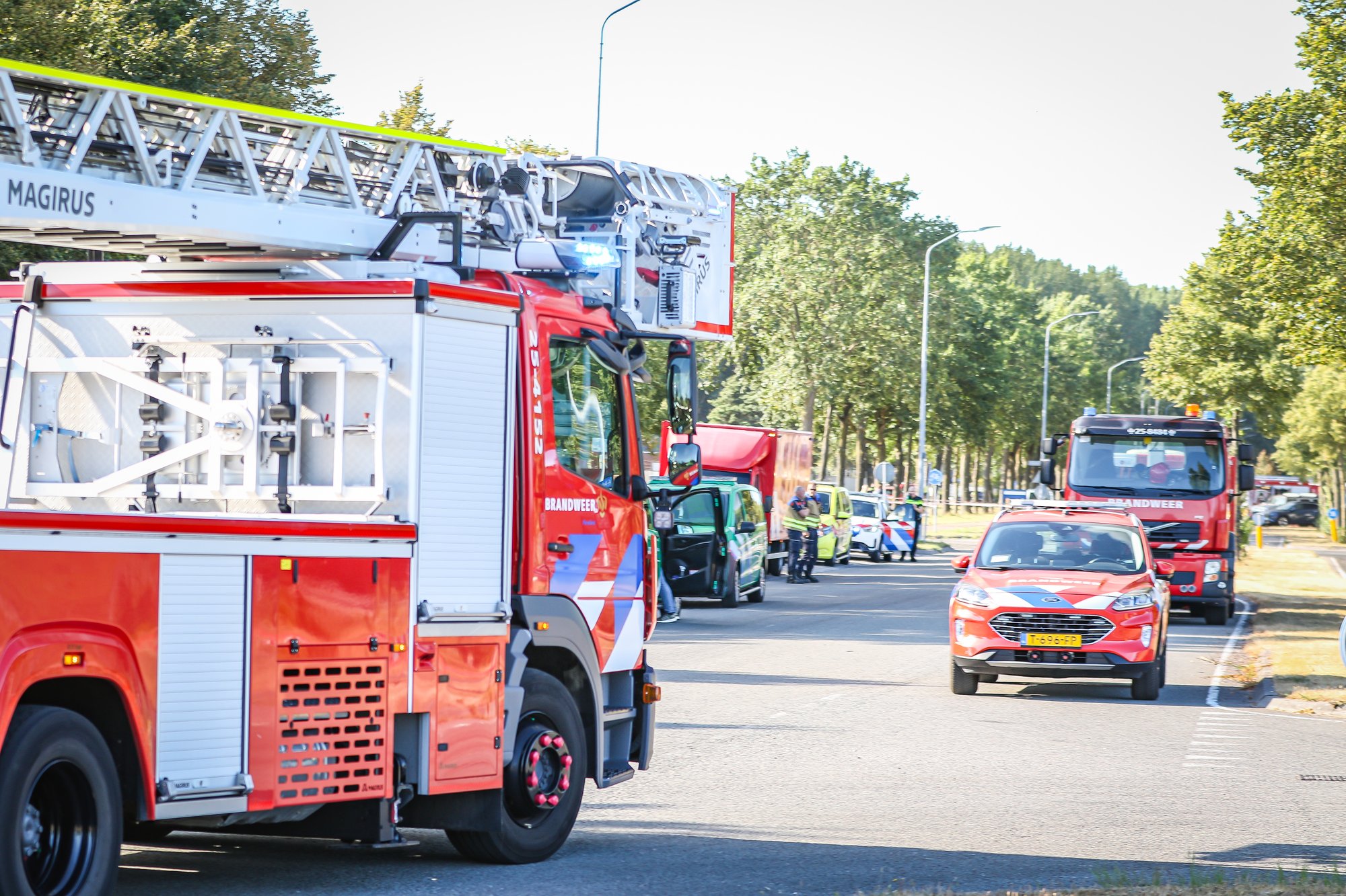 Zeer grote brand bij SOCAR in Lelystad, GRIP 1 opgeschaald