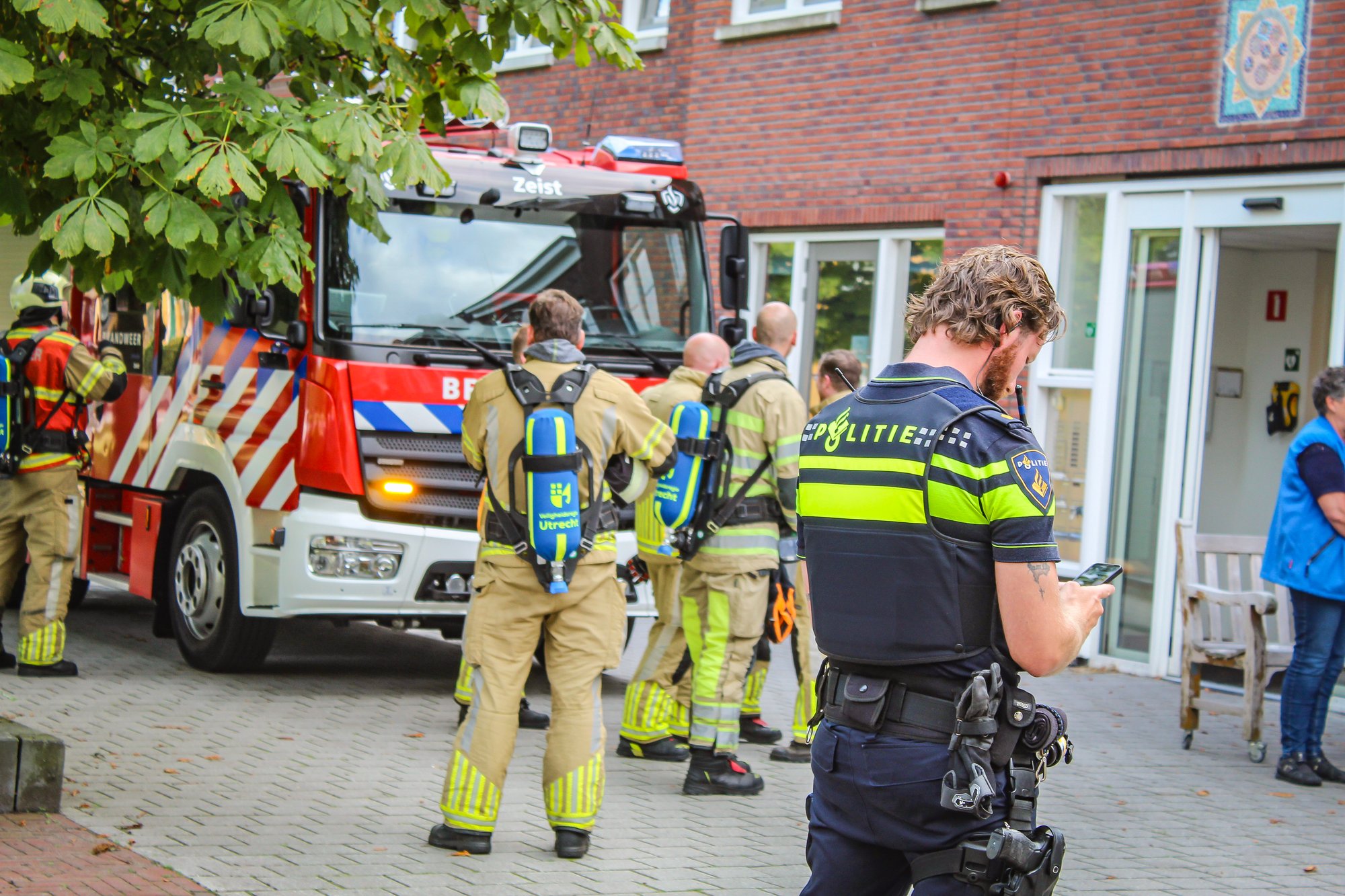 Boodschappenkrat op kookplaat zorgt voor flinke rookontwikkeling bij Abrona in Huis ter Heide