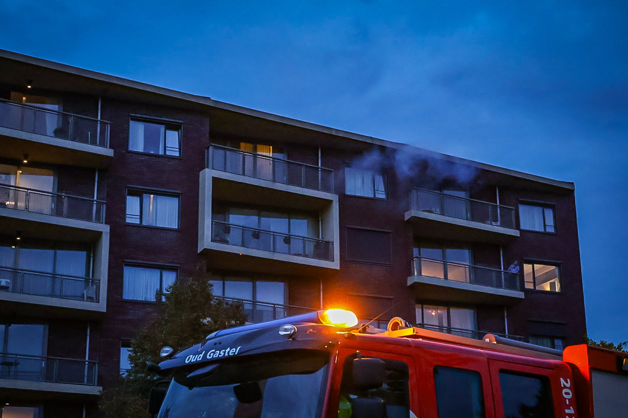 Grote brandweeroefening bij zorginstelling in Oud Gastel