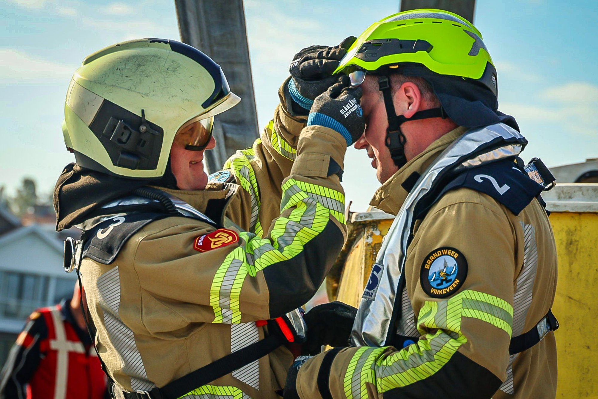 Hulpdiensten komen in actie tijdens finale brandweerwedstrijden in Tholen