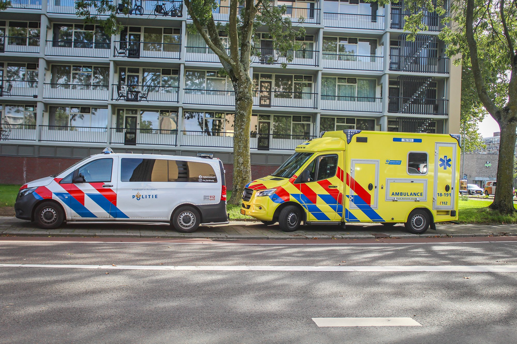 Jonge fietser gecontroleerd na ongeval in Dordrecht