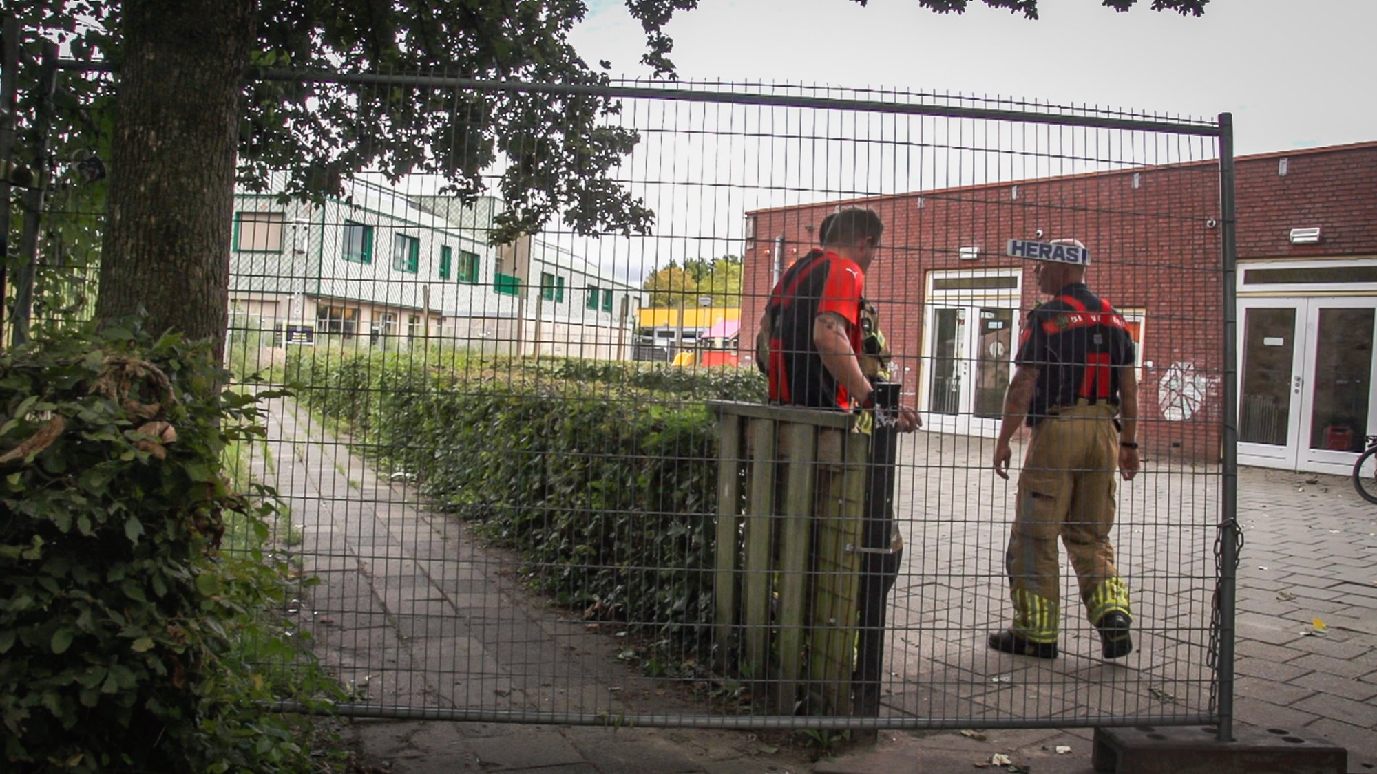Klein brandje in leegstaand schoolgebouw in Lelystad snel geblust