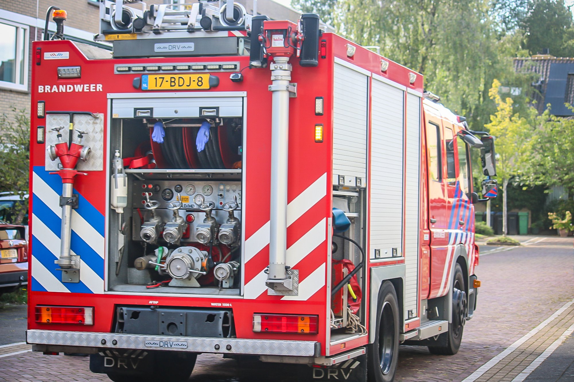 Kleine brand in meterkast van woning aan Tigris in Amstelveen
