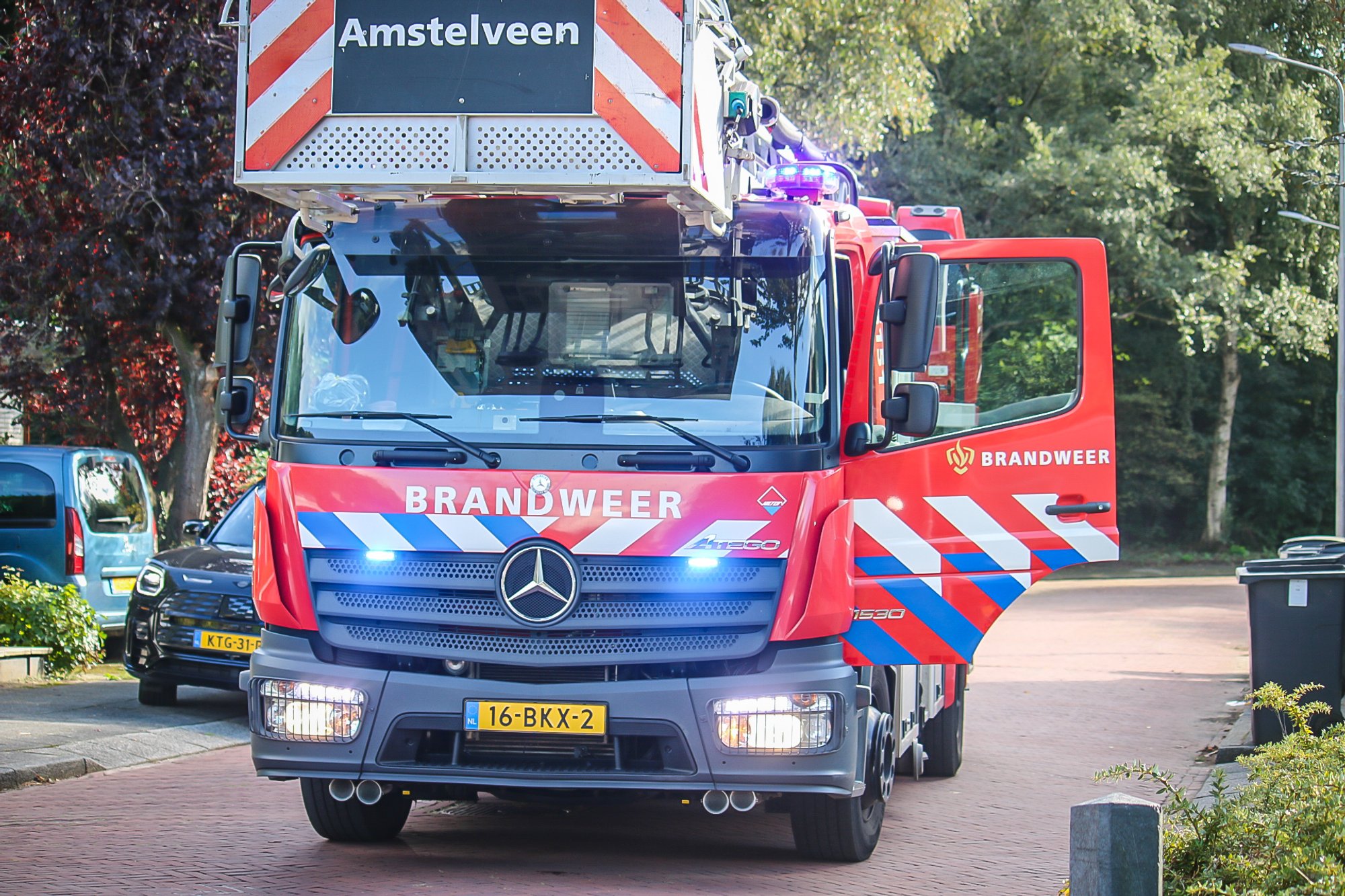 Kleine brand in meterkast van woning aan Tigris in Amstelveen