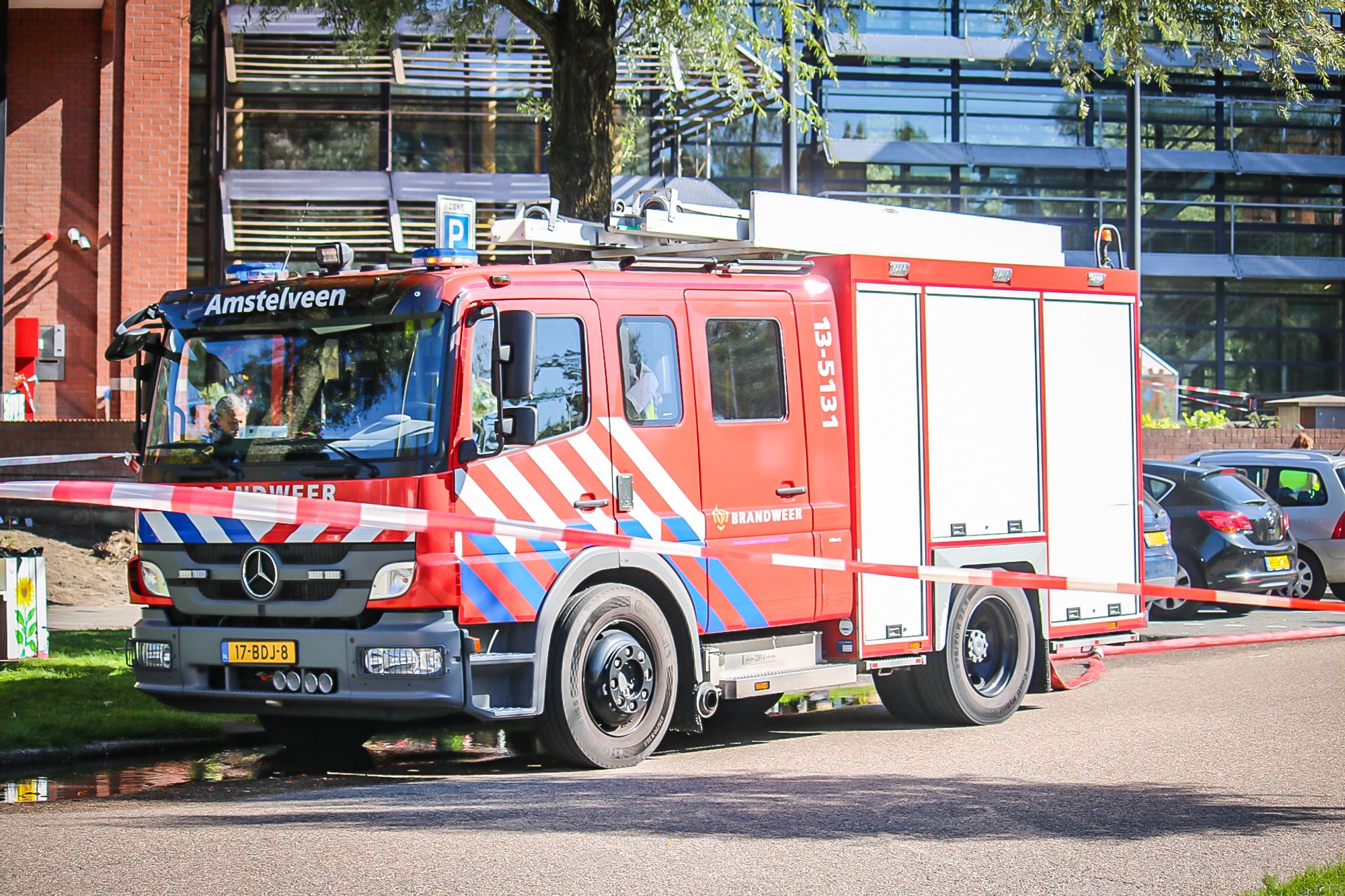 Mogelijk opzettelijke brand bij COA-opvang in Amstelveen