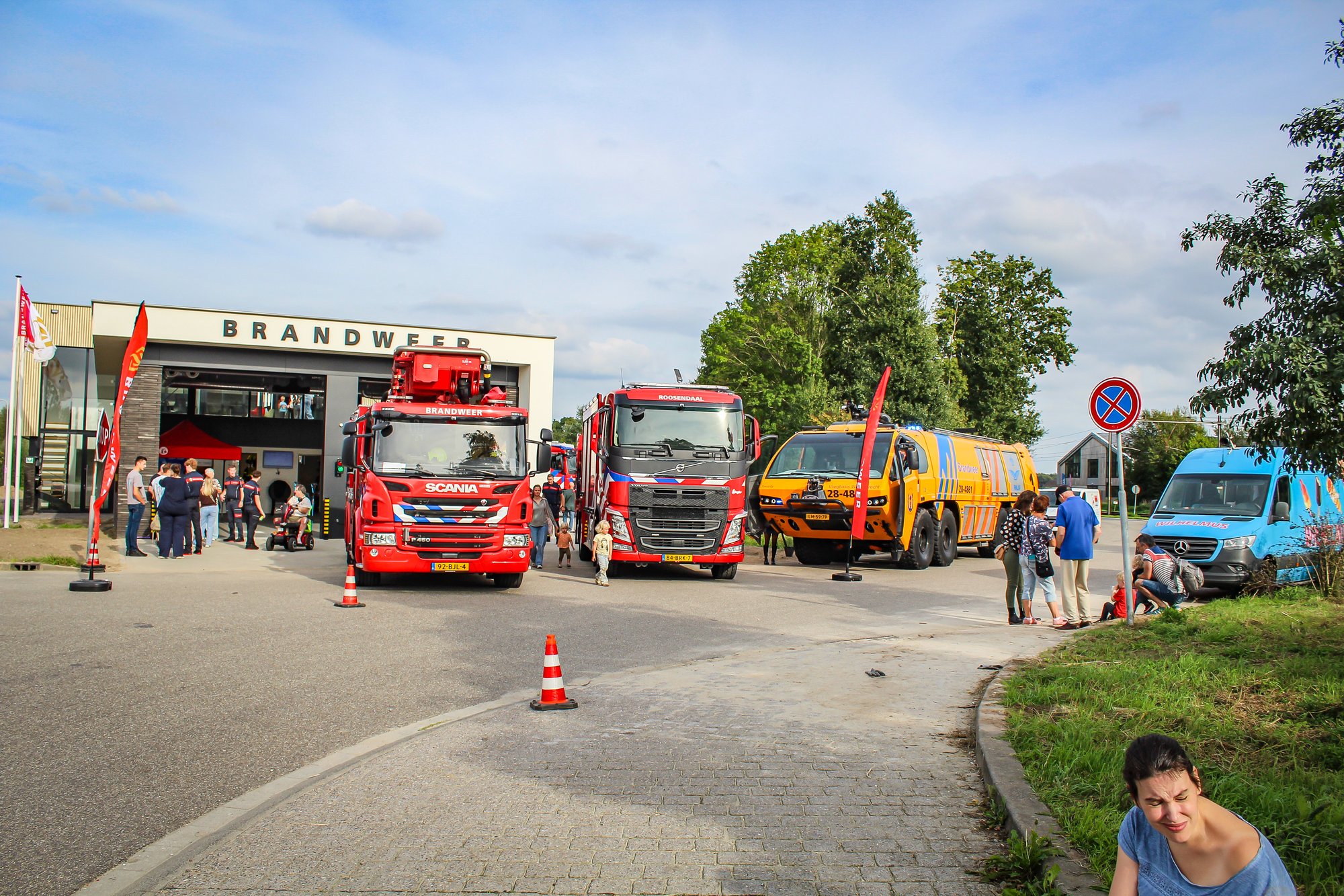 Nieuwe brandweerkazerne in Wouw feestelijk geopend