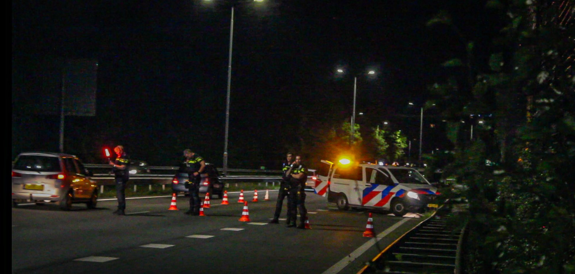 Schotse hooglanders slaan op de vlucht voor politie in Dordrecht