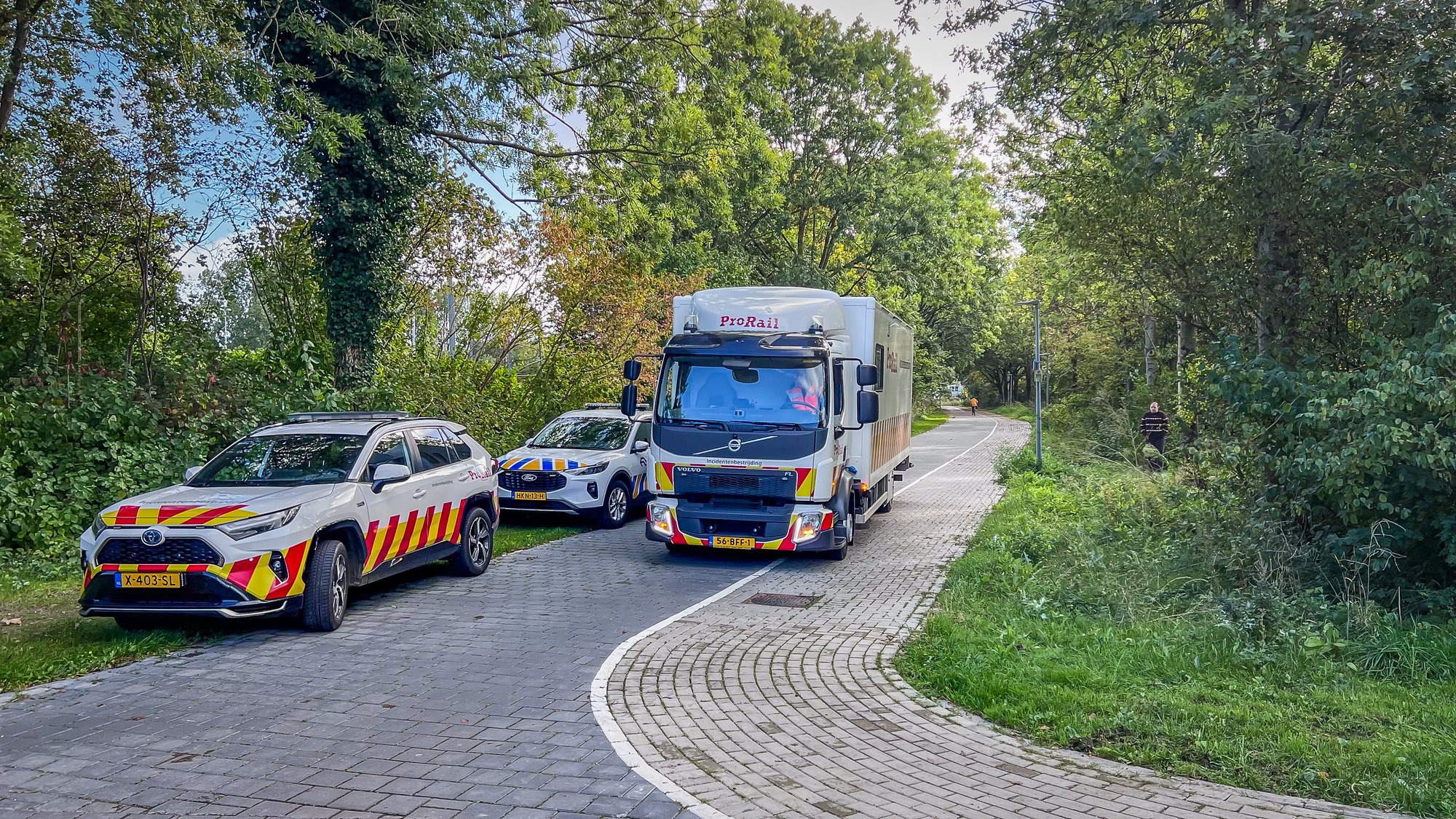 Aanrijding op het spoor tussen Almere Centrum en Almere Muziekwijk