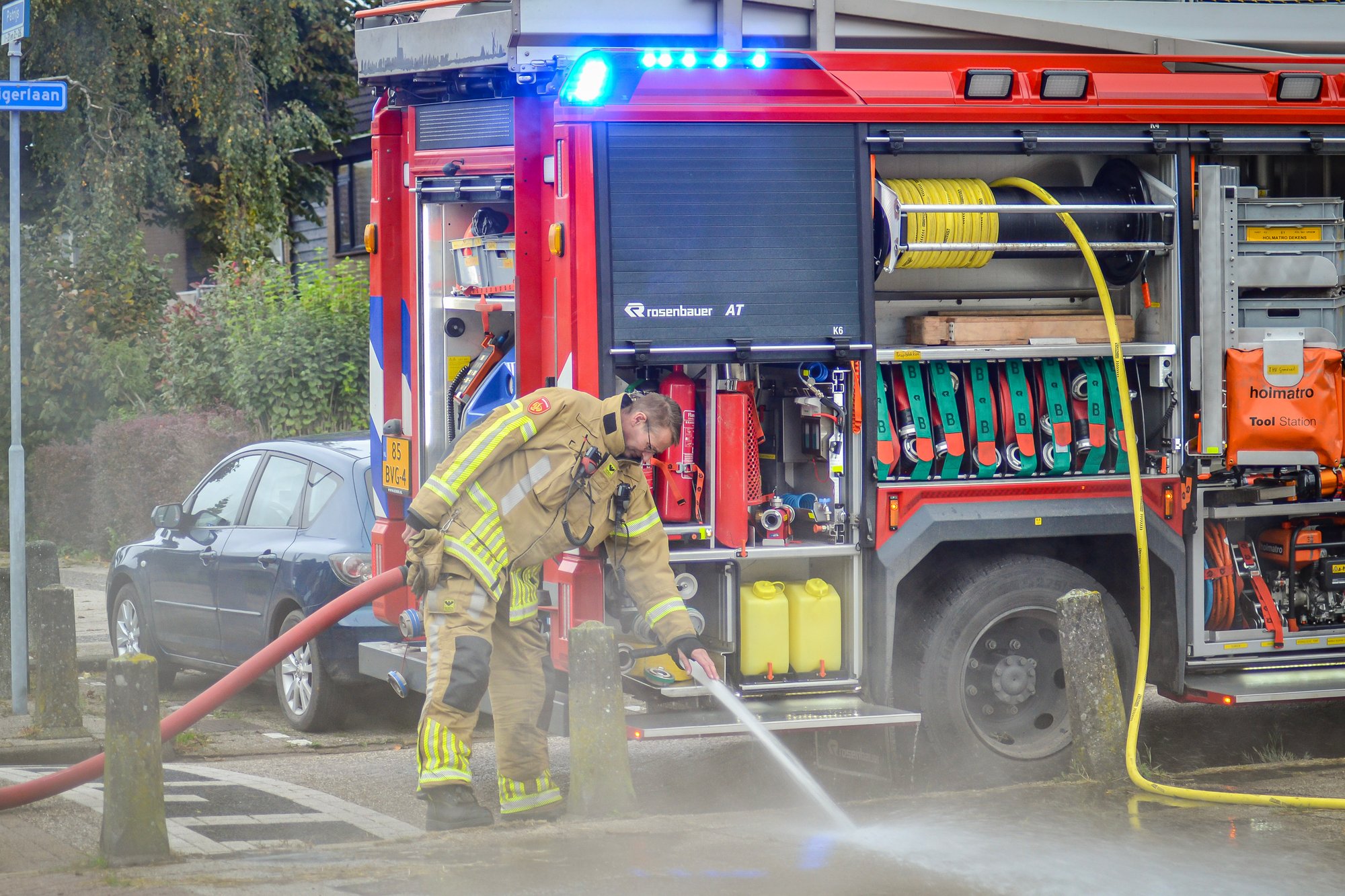 Brandweer voorkomt erger bij schoorsteenbrand in Ursem