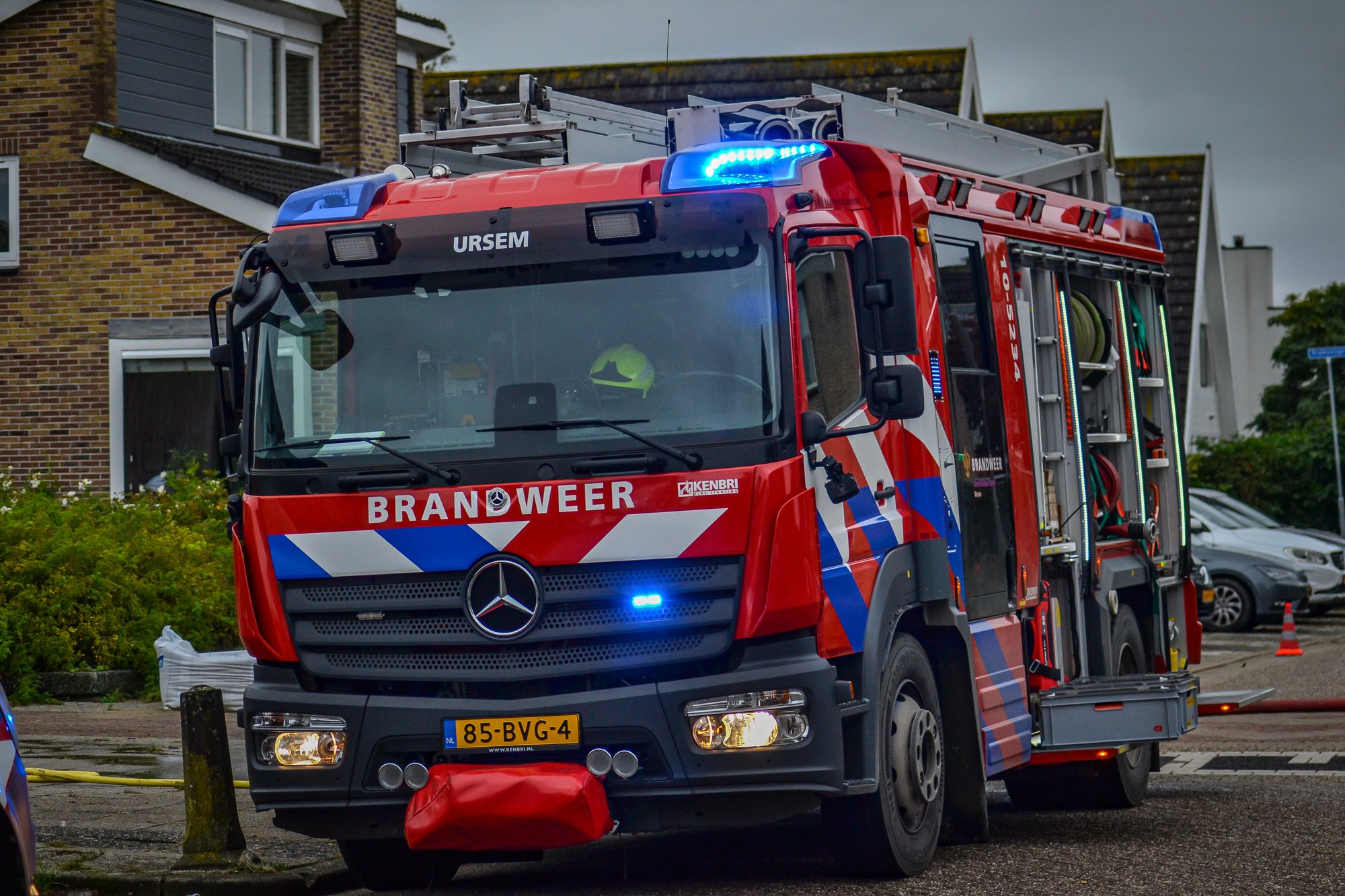 Brandweer voorkomt erger bij schoorsteenbrand in Ursem